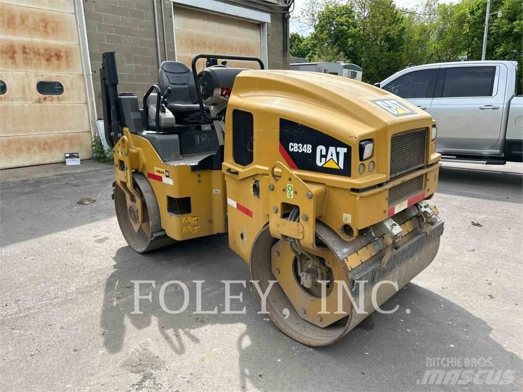 CAT CB34B Οδοστρωτήρες διπλού κυλίνδρου