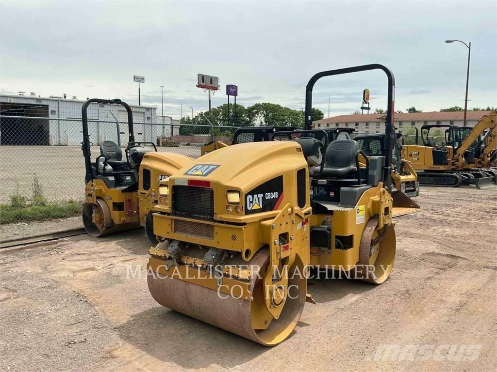 CAT CB34B Οδοστρωτήρες διπλού κυλίνδρου