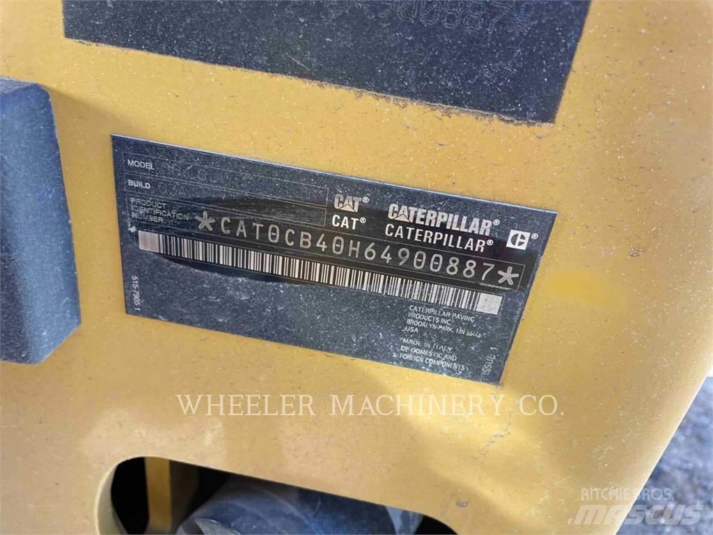 CAT CB4.0 Οδοστρωτήρες διπλού κυλίνδρου