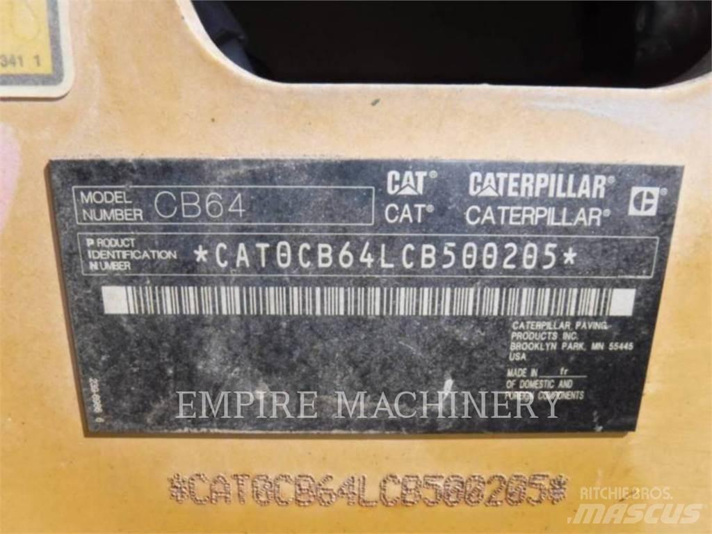 CAT CB64 Οδοστρωτήρες διπλού κυλίνδρου