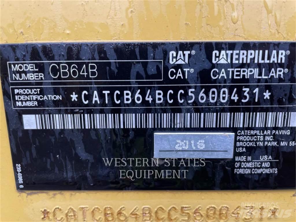 CAT CB64 Οδοστρωτήρες διπλού κυλίνδρου