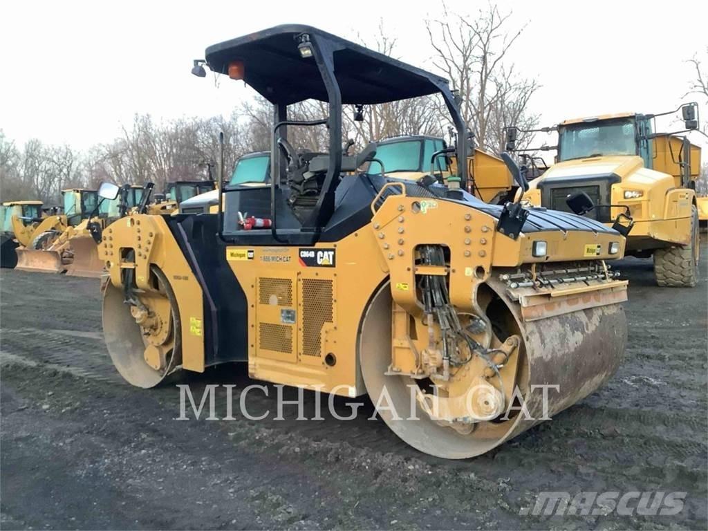 CAT CB64B Οδοστρωτήρες διπλού κυλίνδρου