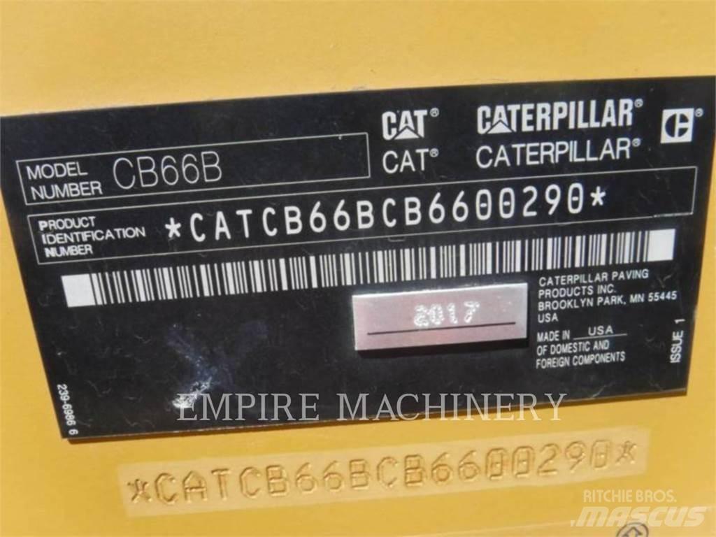 CAT CB66B Οδοστρωτήρες διπλού κυλίνδρου