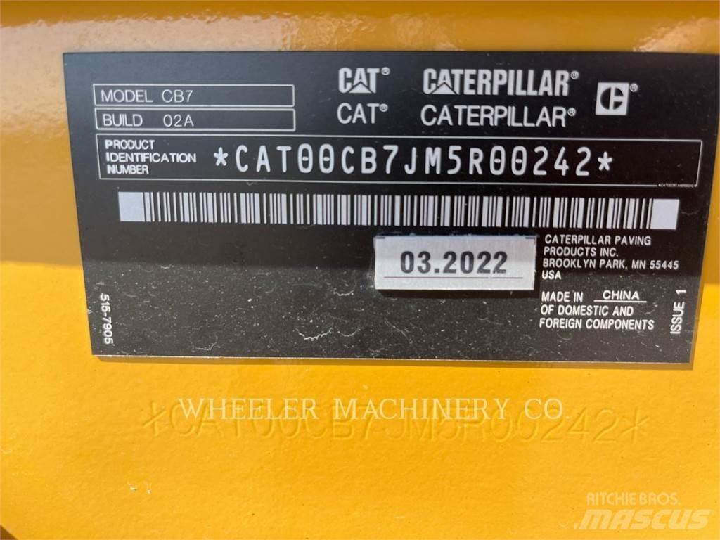 CAT CB7 Οδοστρωτήρες διπλού κυλίνδρου