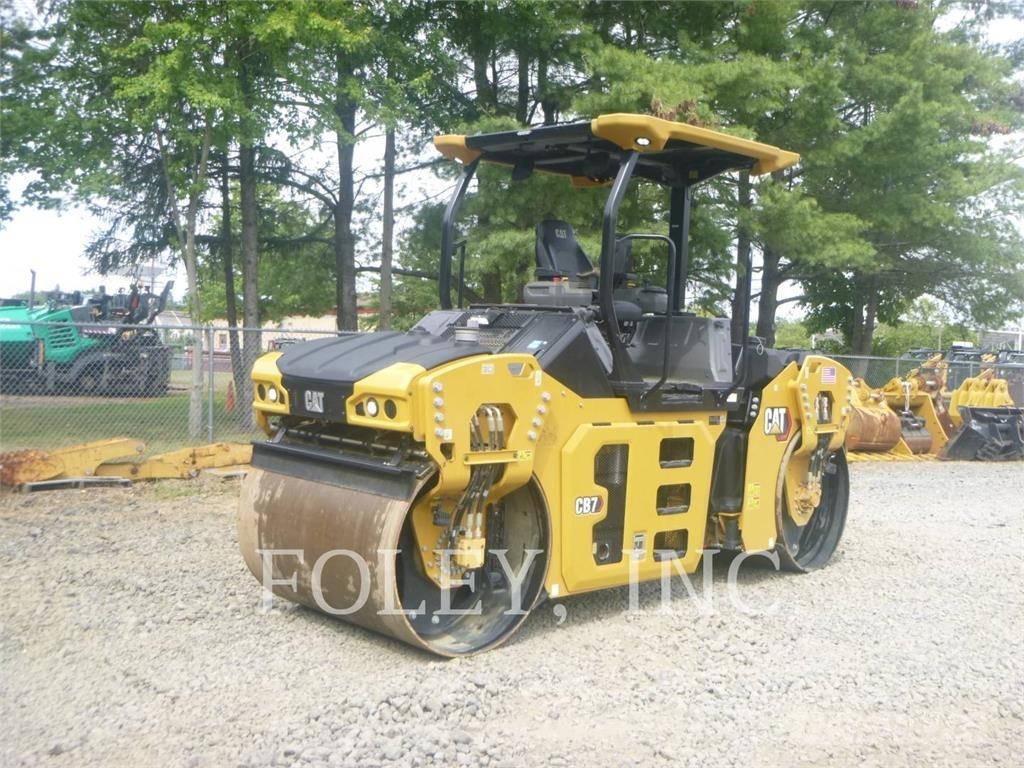 CAT CB7-02 Οδοστρωτήρες διπλού κυλίνδρου