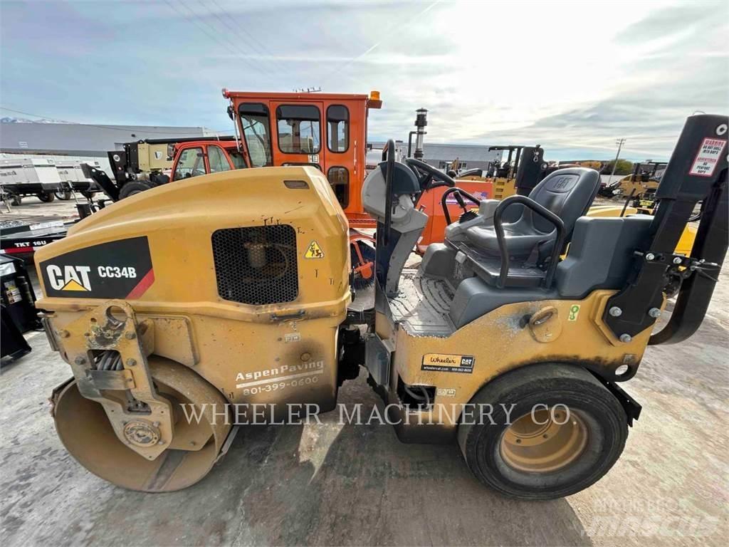 CAT CC34B Οδοστρωτήρες συνδυαστικοί