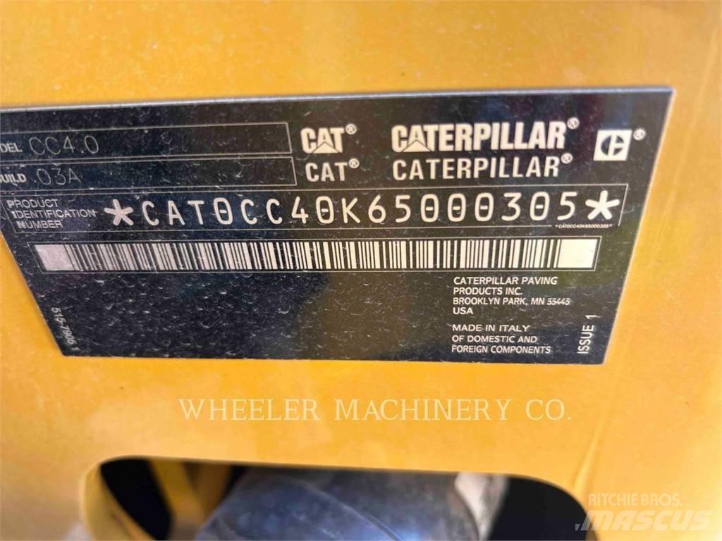 CAT CC4.0 Οδοστρωτήρες συνδυαστικοί