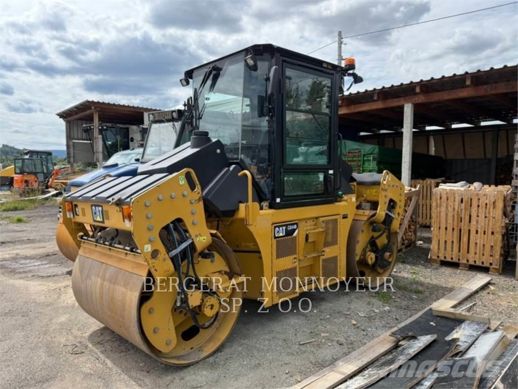 CAT CD44B Οδοστρωτήρες διπλού κυλίνδρου