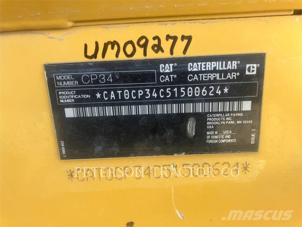 CAT CP34 Επίστρωση ασφάλτου