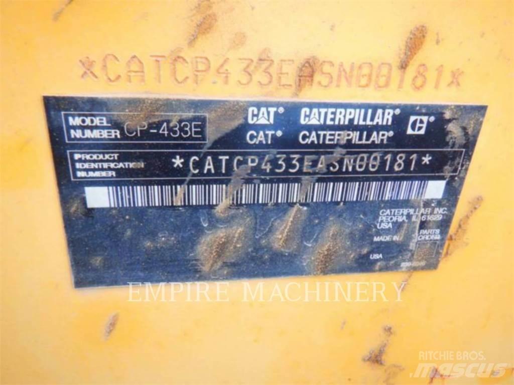 CAT CP433E Οδοστρωτήρες μονού κυλίνδρου