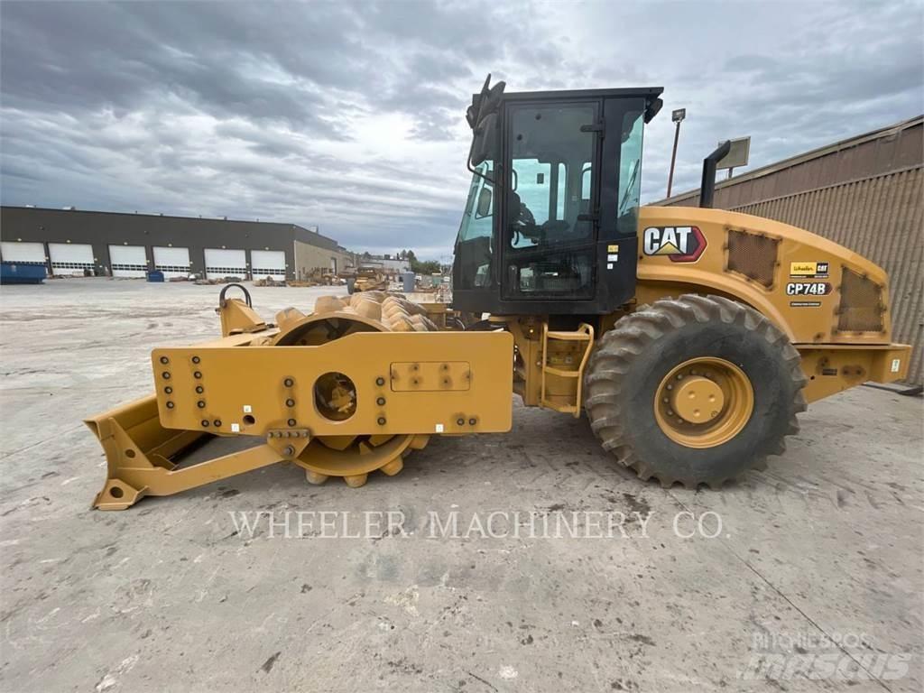 CAT CP74B Οδοστρωτήρες μονού κυλίνδρου