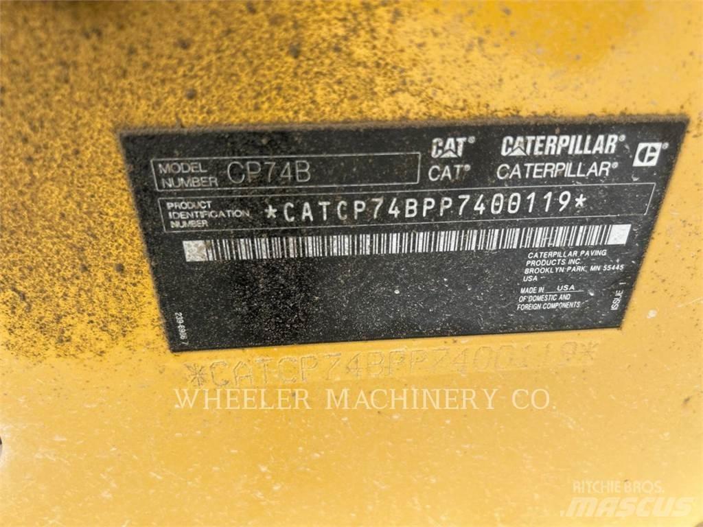CAT CP74B Οδοστρωτήρες μονού κυλίνδρου