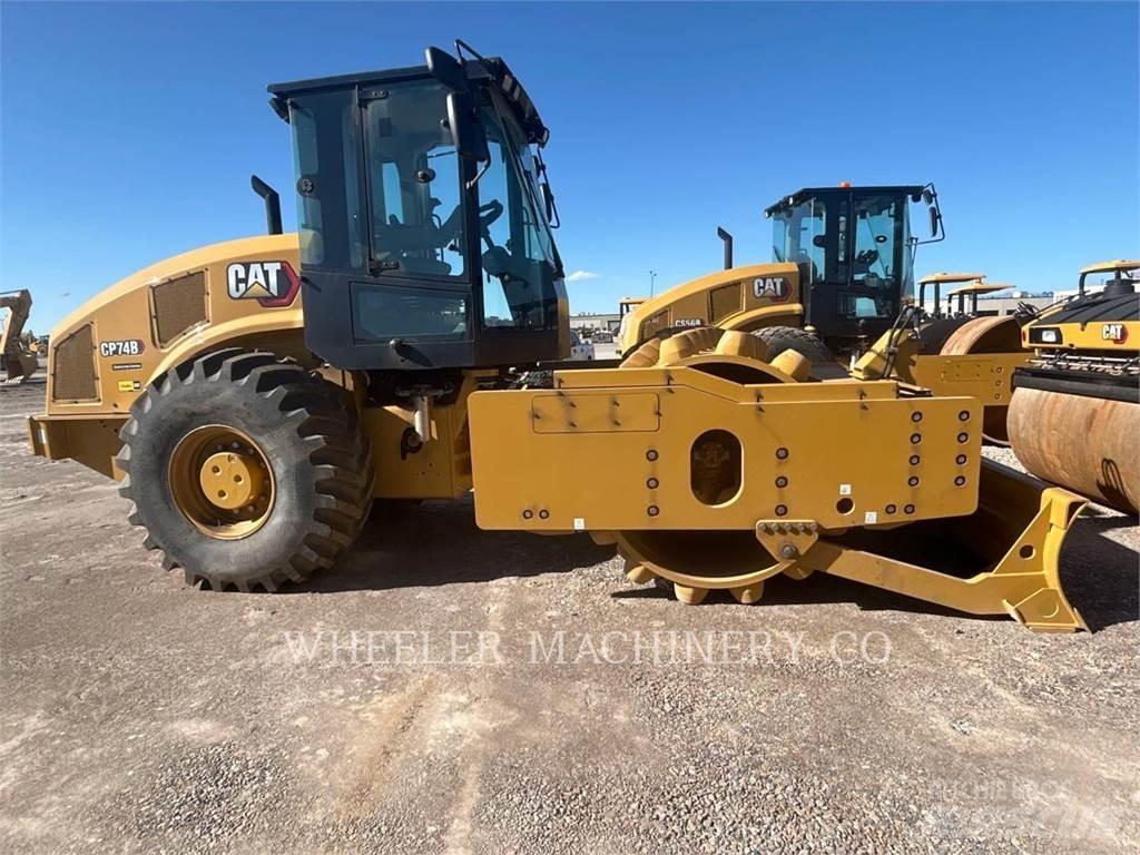 CAT CP74B Οδοστρωτήρες μονού κυλίνδρου