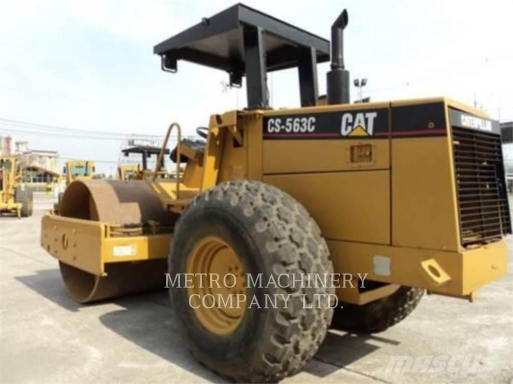 CAT CS-563CAW Οδοστρωτήρες μονού κυλίνδρου