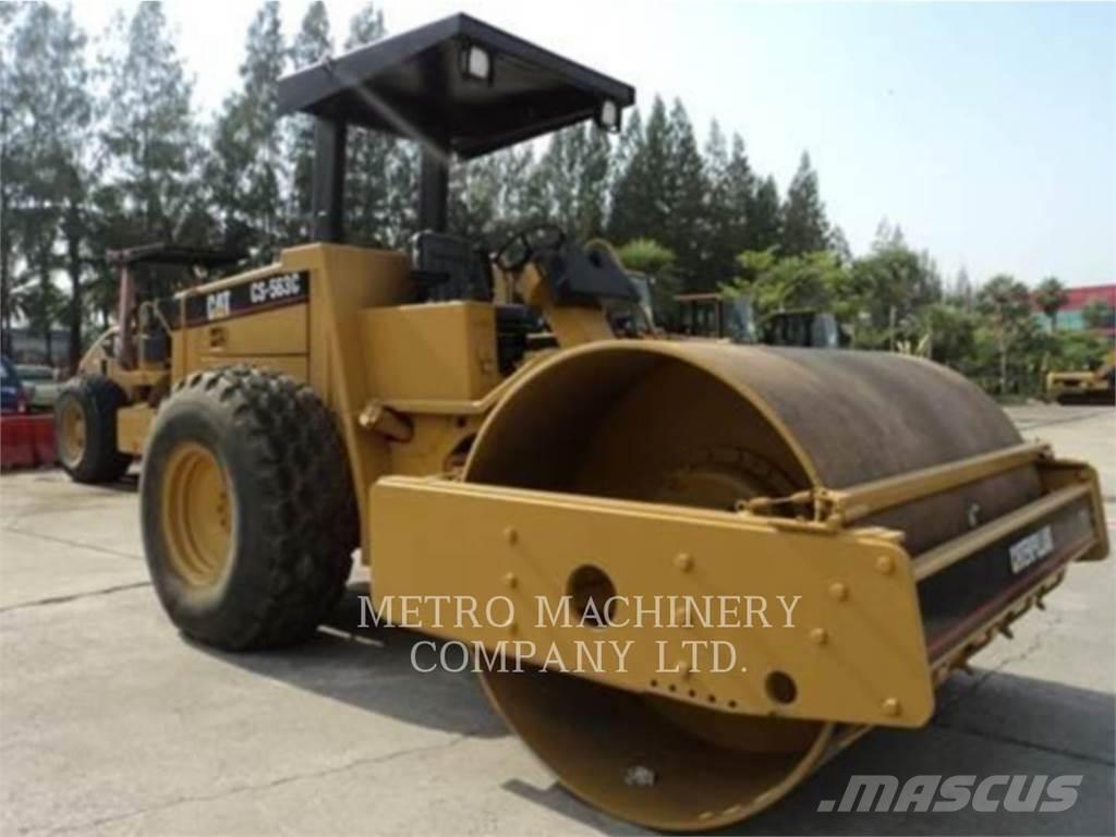 CAT CS-563CAW Οδοστρωτήρες μονού κυλίνδρου