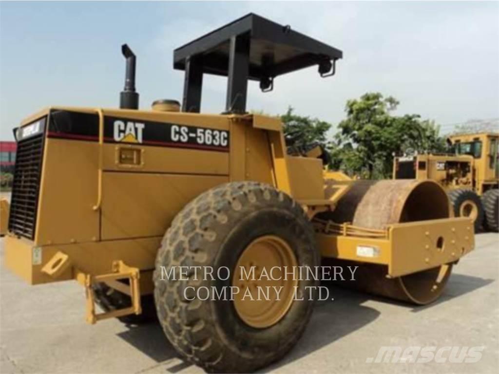 CAT CS-563CAW Οδοστρωτήρες μονού κυλίνδρου