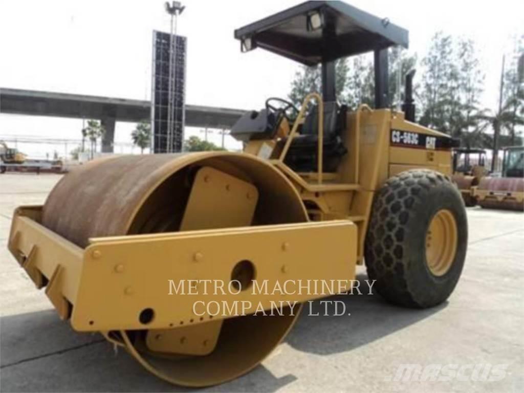CAT CS-563CAW Οδοστρωτήρες μονού κυλίνδρου