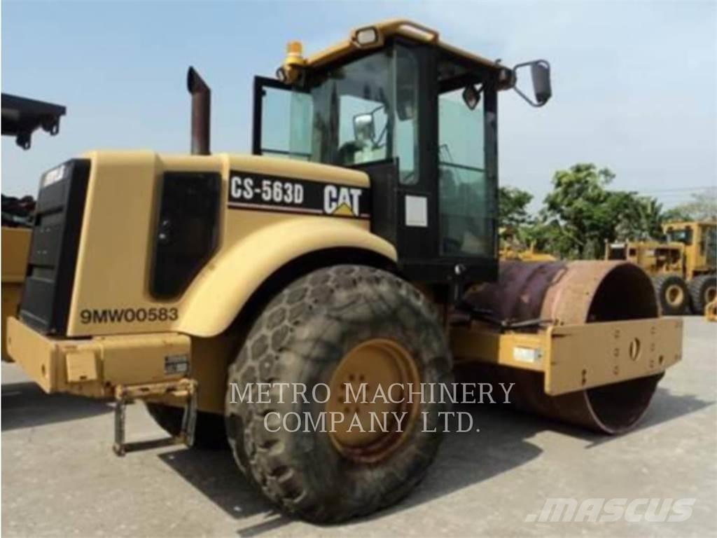 CAT CS-563DAW Οδοστρωτήρες μονού κυλίνδρου