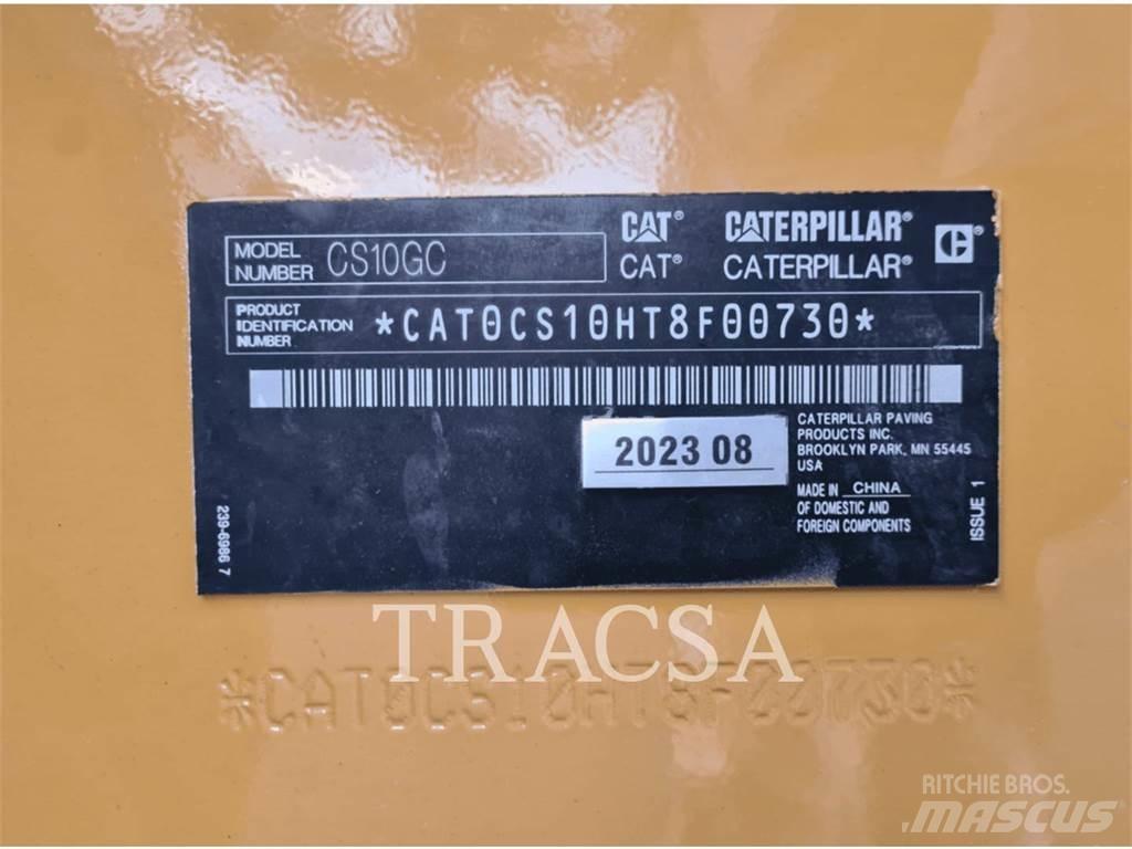 CAT CS10GC Οδοστρωτήρες μονού κυλίνδρου