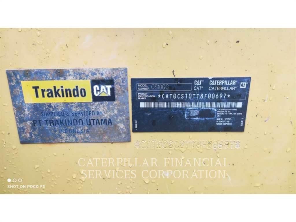 CAT CS10GCLRC Οδοστρωτήρες μονού κυλίνδρου