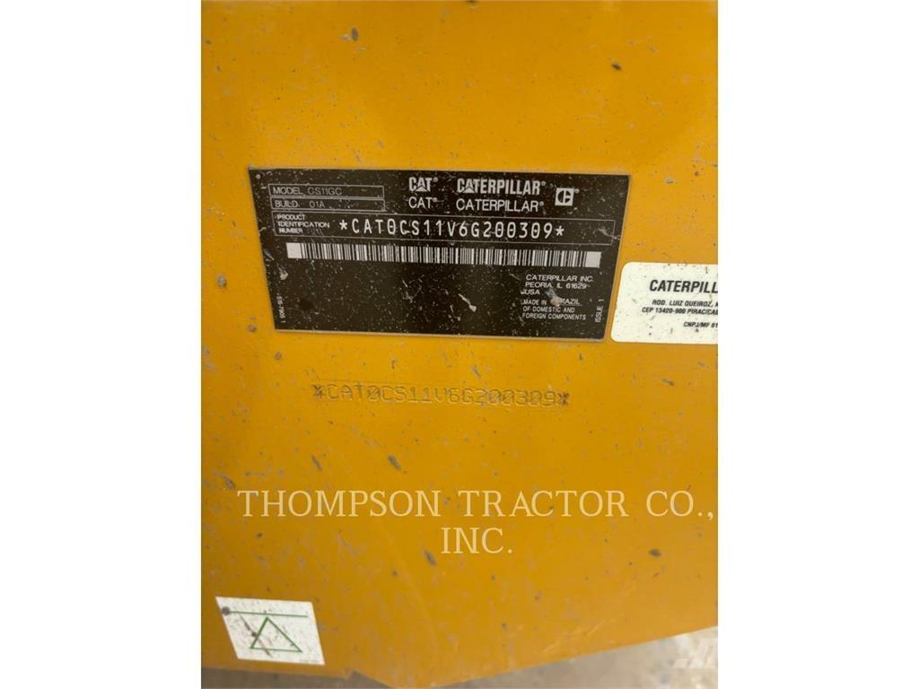 CAT CS11GC Οδοστρωτήρες μονού κυλίνδρου