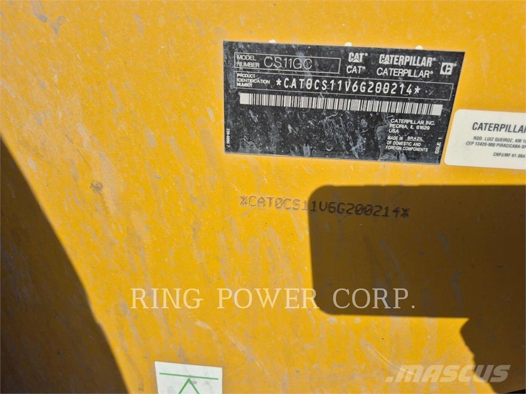 CAT CS11GCCAB Οδοστρωτήρες διπλού κυλίνδρου