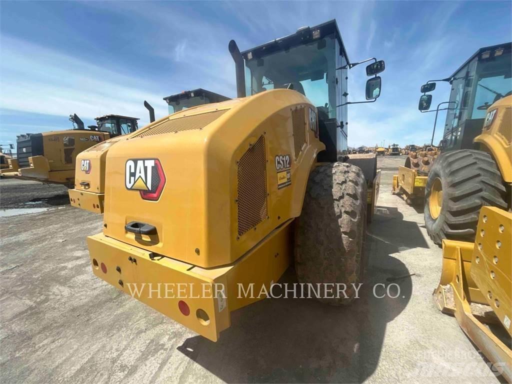 CAT CS12 Οδοστρωτήρες μονού κυλίνδρου