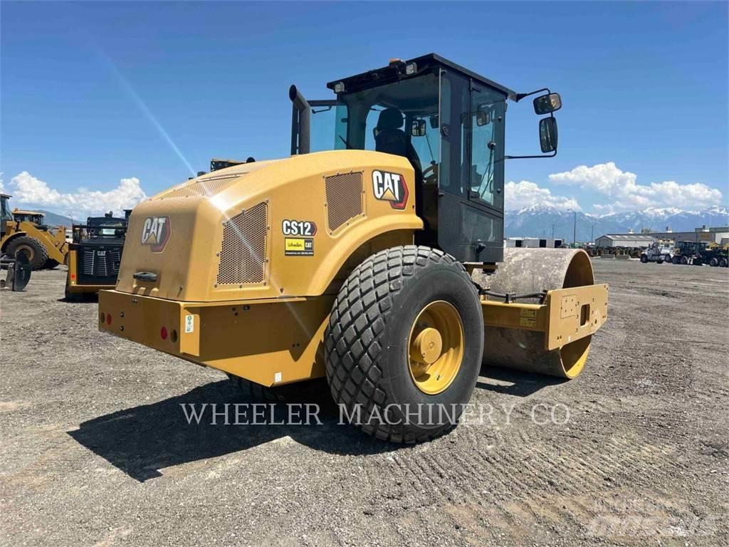 CAT CS12 Οδοστρωτήρες μονού κυλίνδρου