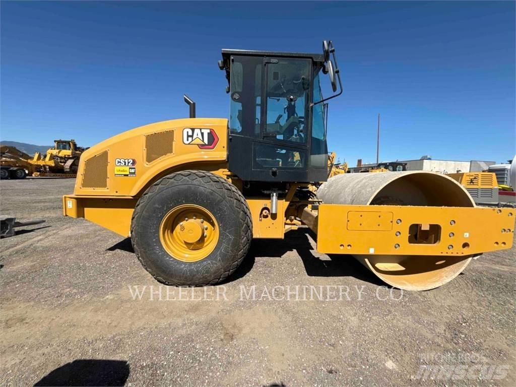 CAT CS12 Οδοστρωτήρες μονού κυλίνδρου