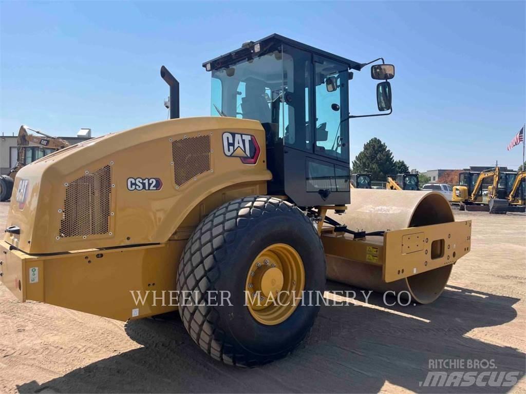 CAT CS12 Οδοστρωτήρες μονού κυλίνδρου