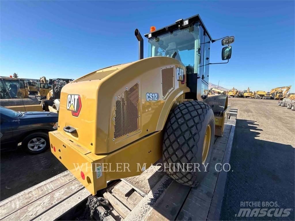 CAT CS12 Οδοστρωτήρες μονού κυλίνδρου