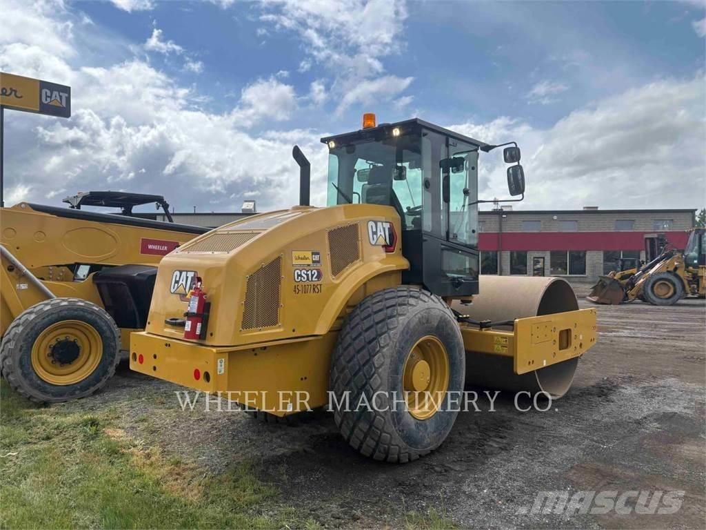 CAT CS12 Οδοστρωτήρες μονού κυλίνδρου