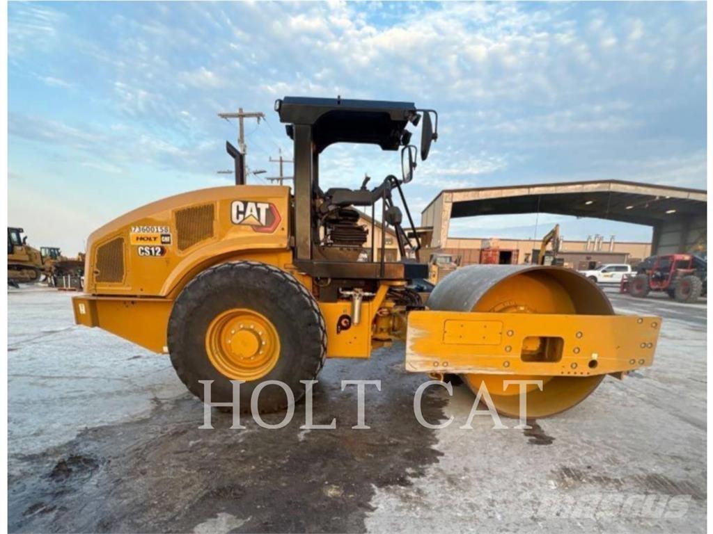 CAT CS12 Οδοστρωτήρες μονού κυλίνδρου