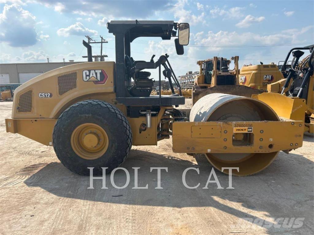CAT CS12 Οδοστρωτήρες μονού κυλίνδρου