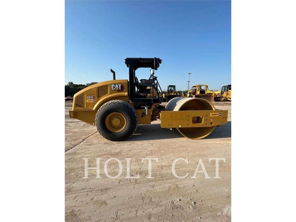 CAT CS12 Οδοστρωτήρες μονού κυλίνδρου