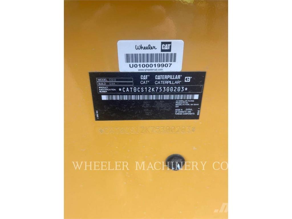 CAT CS12 Οδοστρωτήρες μονού κυλίνδρου
