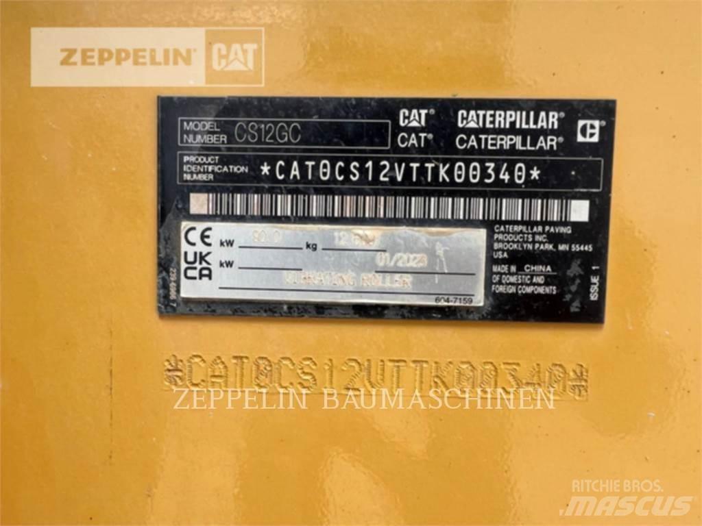 CAT CS12GC Κύλινδροι συμπίεσης εδάφους
