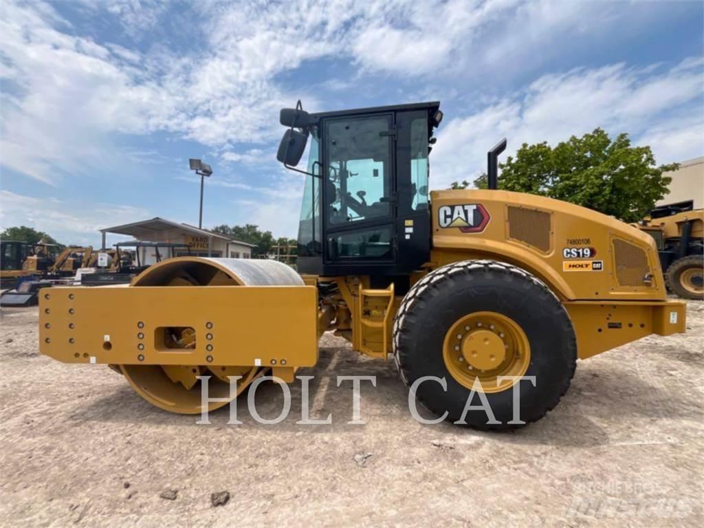 CAT CS19 Οδοστρωτήρες μονού κυλίνδρου