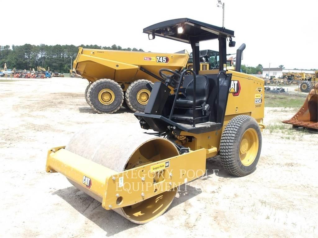 CAT CS34 Οδοστρωτήρες μονού κυλίνδρου