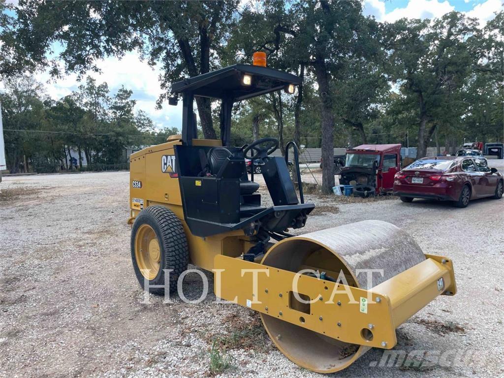 CAT CS34 Οδοστρωτήρες μονού κυλίνδρου