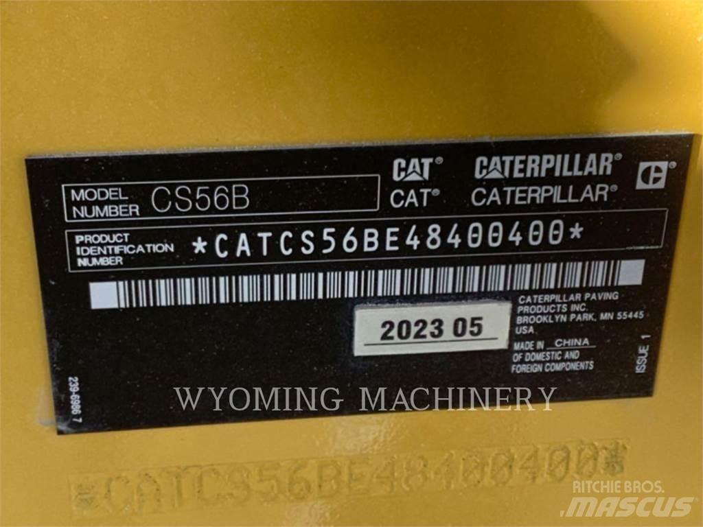 CAT CS56B Κύλινδροι συμπίεσης εδάφους