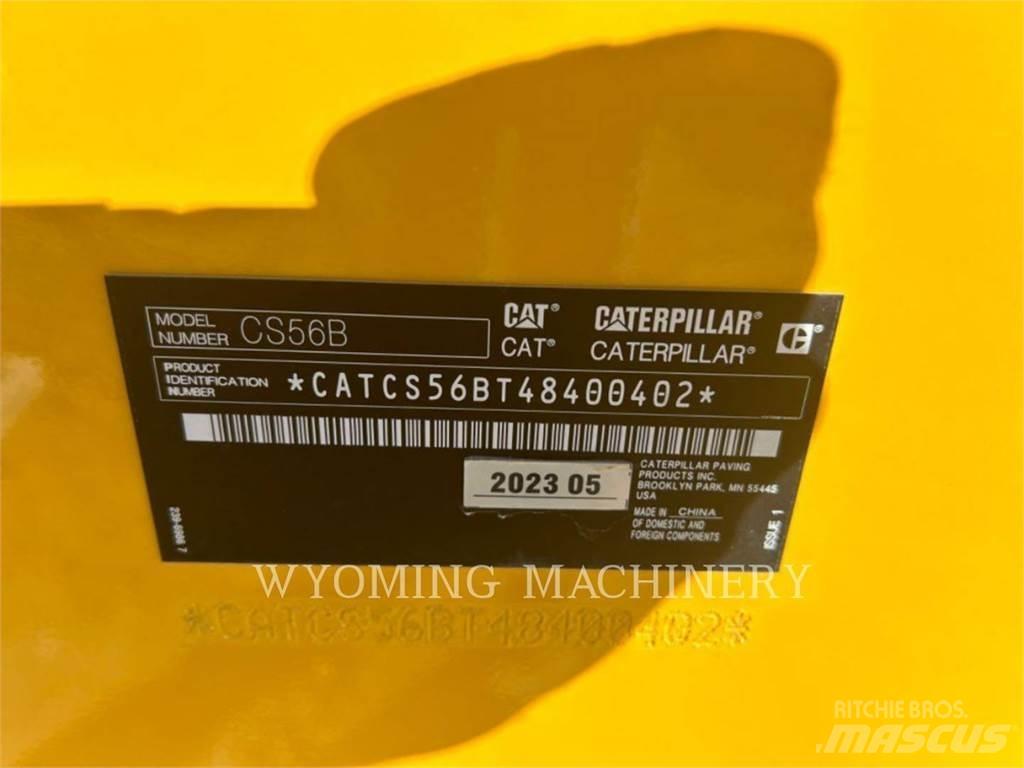 CAT CS56B Κύλινδροι συμπίεσης εδάφους