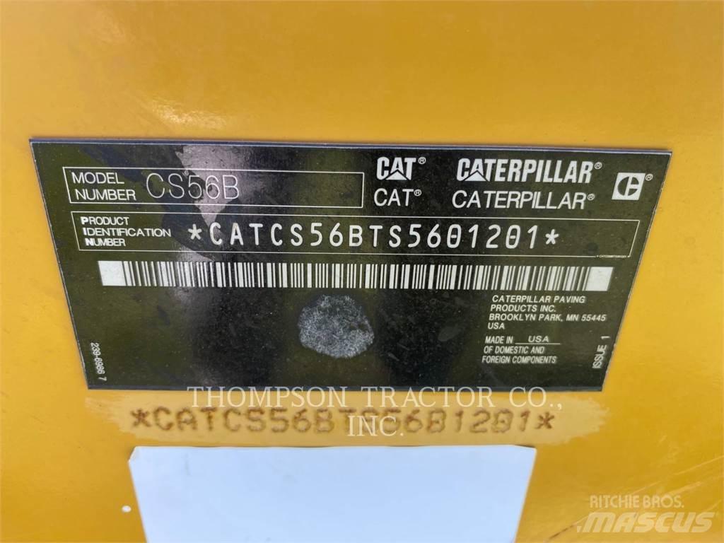 CAT CS56B Οδοστρωτήρες μονού κυλίνδρου