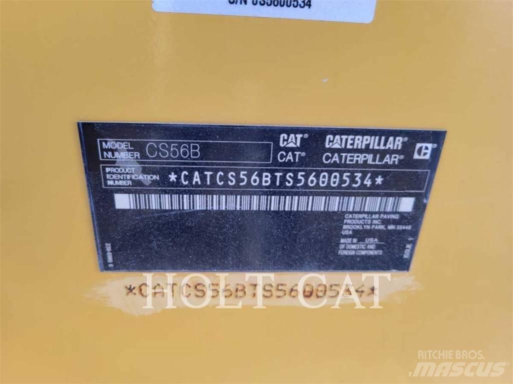 CAT CS56B Οδοστρωτήρες μονού κυλίνδρου