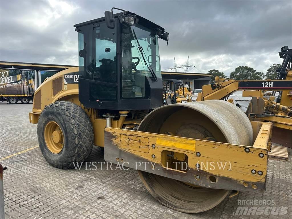 CAT CS56B Οδοστρωτήρες μονού κυλίνδρου