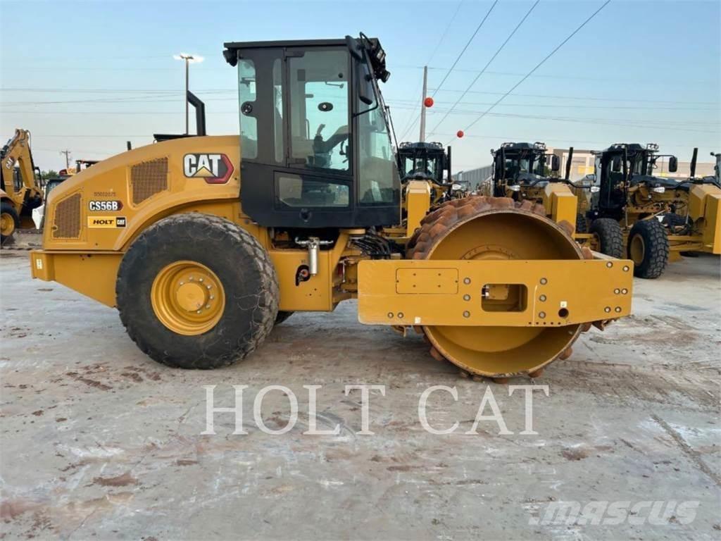 CAT CS56B CAB Οδοστρωτήρες μονού κυλίνδρου
