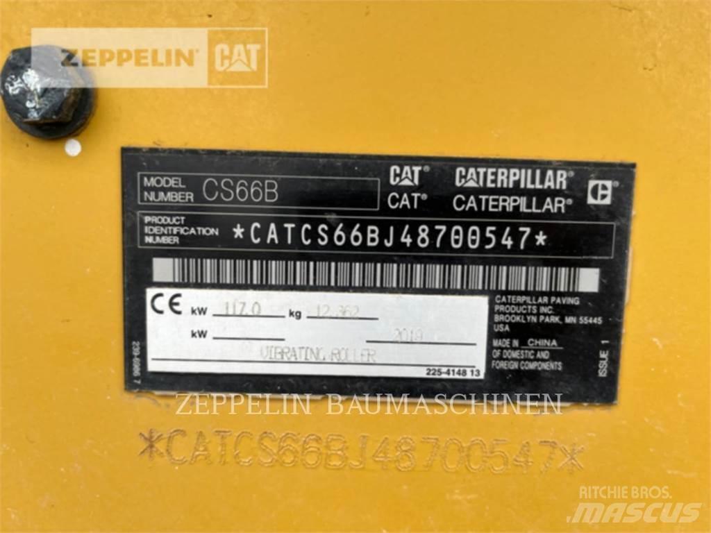 CAT CS66B Κύλινδροι συμπίεσης εδάφους