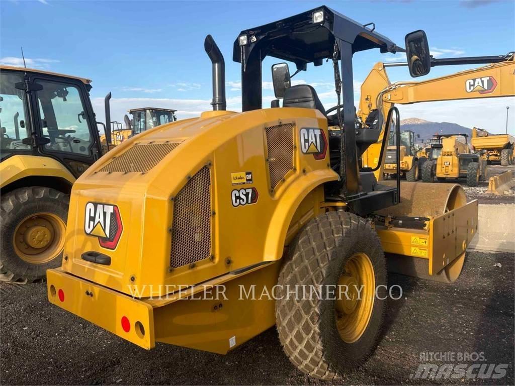 CAT CS7 Οδοστρωτήρες μονού κυλίνδρου