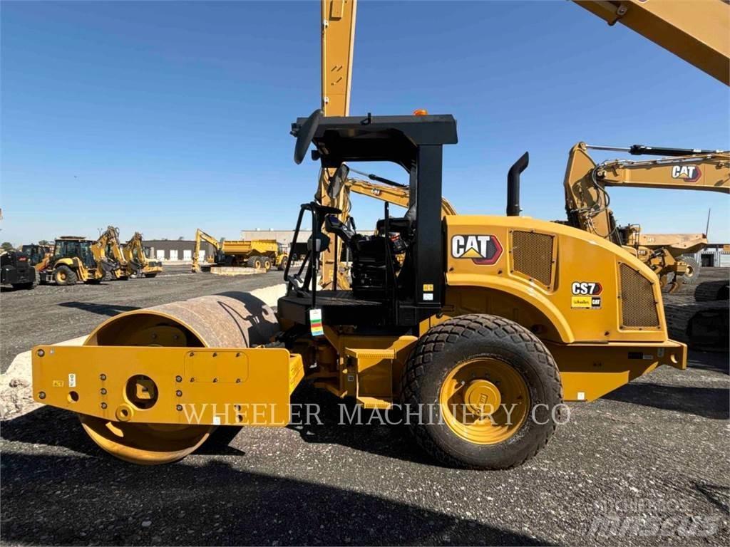 CAT CS7 Οδοστρωτήρες μονού κυλίνδρου