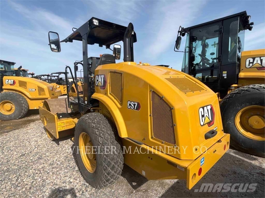 CAT CS7 Οδοστρωτήρες μονού κυλίνδρου